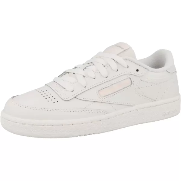 Reebok Womens Club C Double SneakerChalk Chalk Porcelain Pink