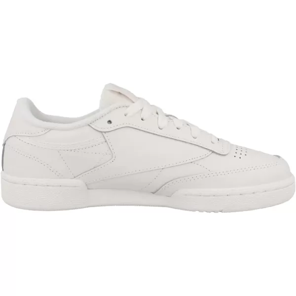 Reebok Womens Club C Double SneakerChalk Chalk Porcelain Pink