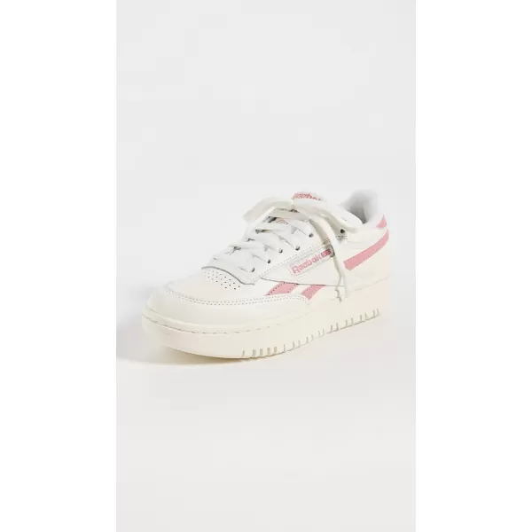 Reebok Womens Club C Double SneakerChalkSmokey Rose