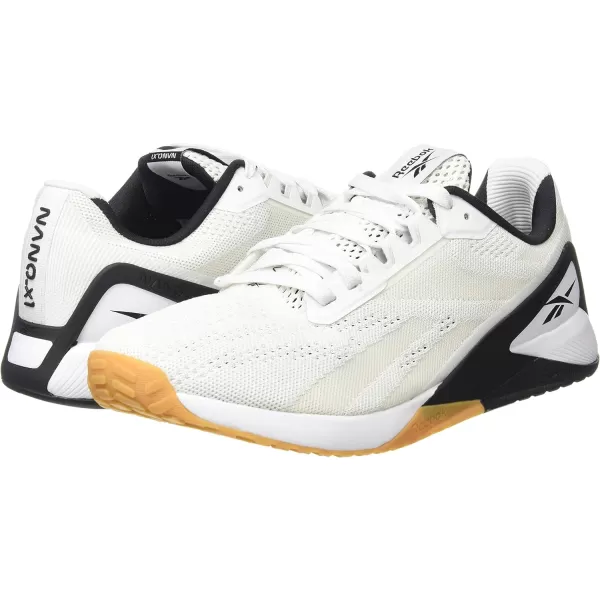 Reebok Womens Ever Road DMX 30 Cross TrainerWhite Black Reebok Rubber Gum 01