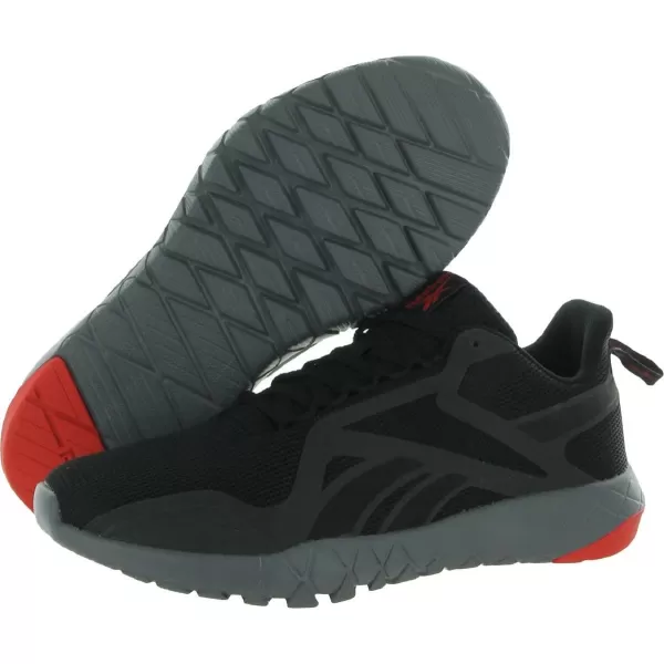 Reebok Womens SneakerCore BlackPure GreyVector Red