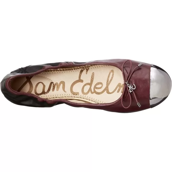 Sam Edelman Womens Gigi Thong SandalBurgundyBlack