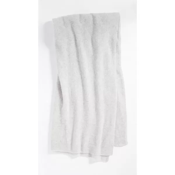 White  Warren Womens Cashmere Travel Wrap ScarfMisty Grey Heather