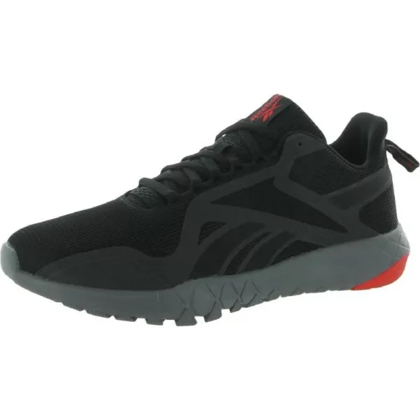 Reebok Womens SneakerCore BlackPure GreyVector Red