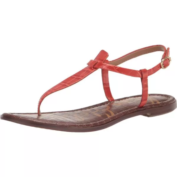 Sam Edelman Womens Gigi Thong SandalOrange Poppy