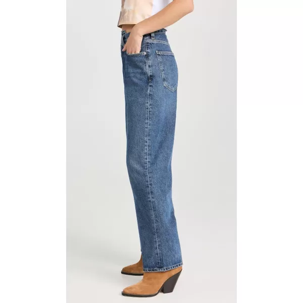 AGOLDE Womens Crisscross JeansControl