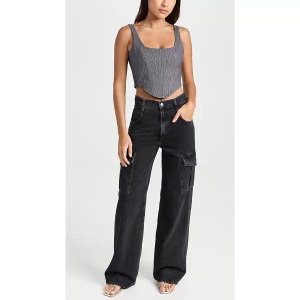 AGOLDE Womens Minka Cargo JeansSpider