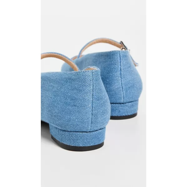 Alohas Womens Por Do Sol Ballet FlatsBlue Denim