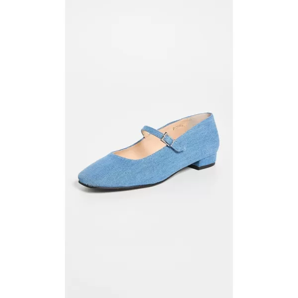 Alohas Womens Por Do Sol Ballet FlatsBlue Denim