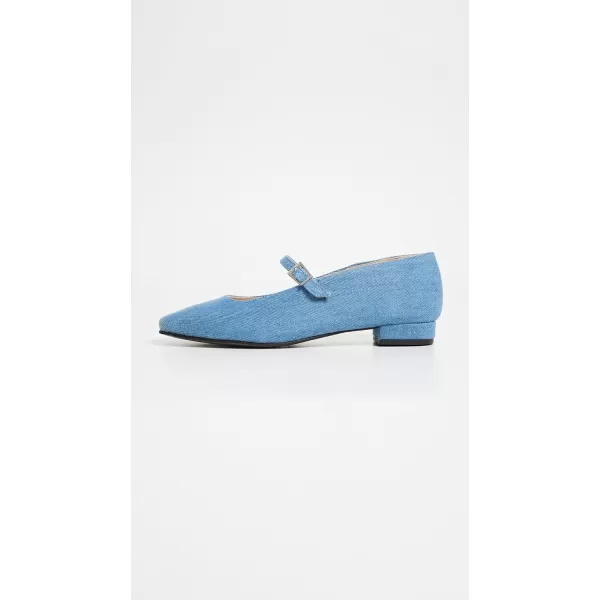 Alohas Womens Por Do Sol Ballet FlatsBlue Denim