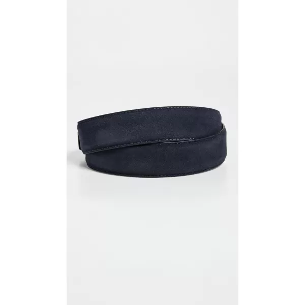 Andersons Mens Suede BeltNavy B1