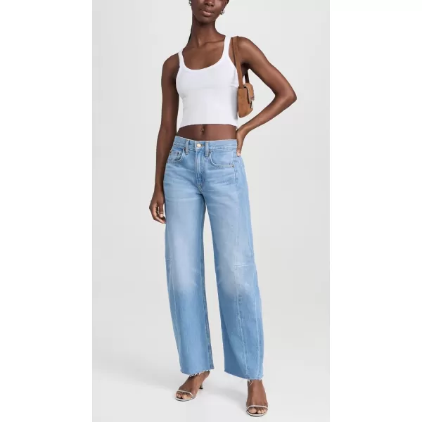 B Sides Womens Relaxed Lasso Long JeansWarren Blue