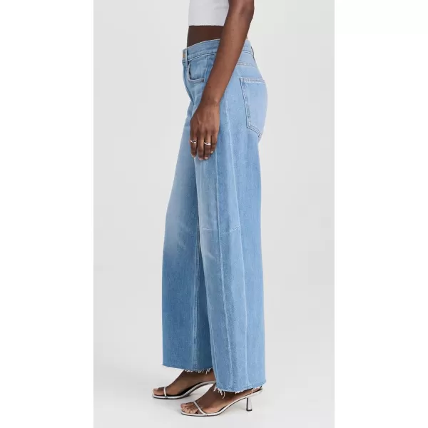 B Sides Womens Relaxed Lasso Long JeansWarren Blue