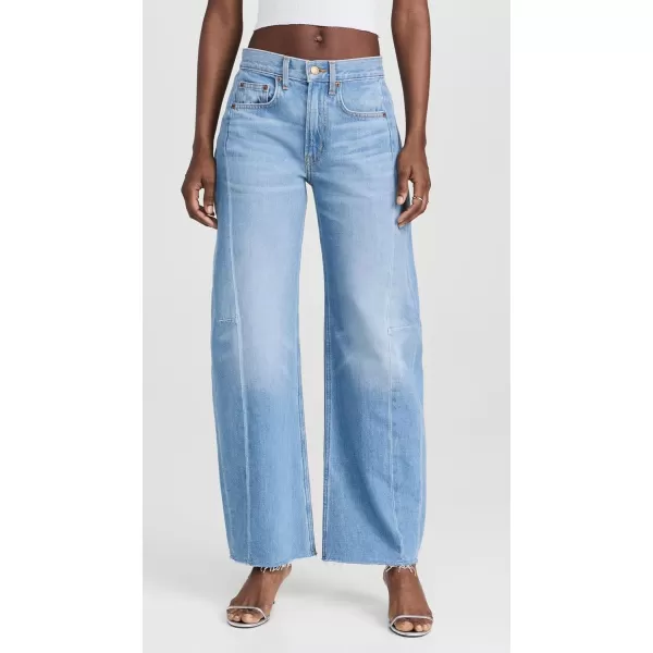 B Sides Womens Relaxed Lasso Long JeansWarren Blue