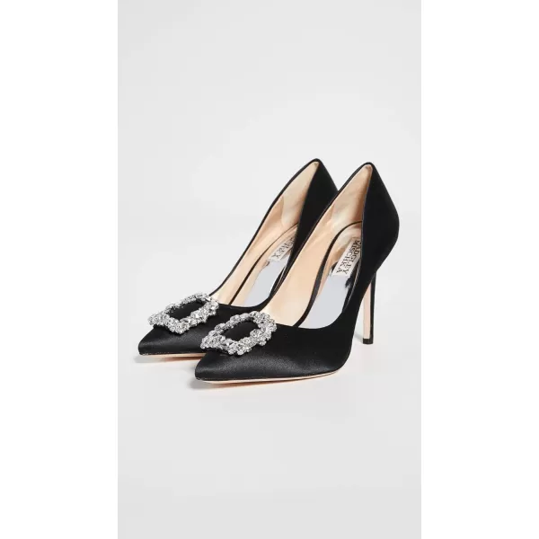 Badgley Mischka Womens Cher Pump  Womens Pumps with 375 Stiletto HeelsBlack