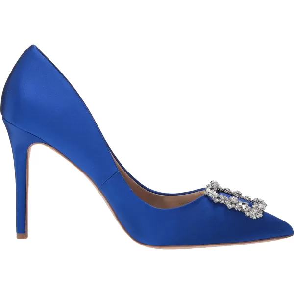 Badgley Mischka Womens Cher Pump  Womens Pumps with 375 Stiletto HeelsElectric Blue