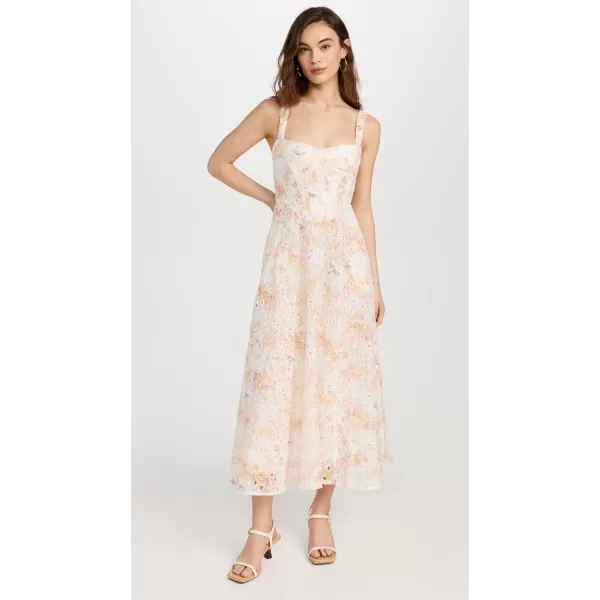 Bardot Womens Lilah Corset Midi DressSunny Floral