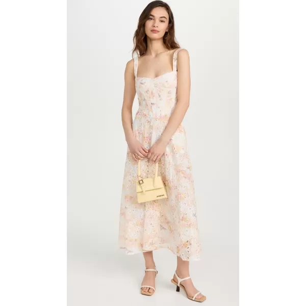 Bardot Womens Lilah Corset Midi DressSunny Floral