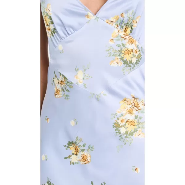 Bardot Womens Malinda Slip DressBaby Blue Floral