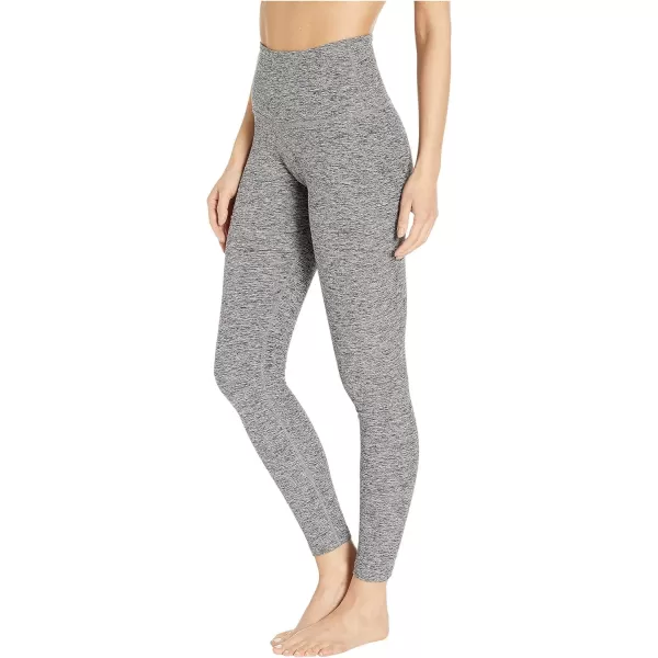 Beyond Yoga Womens High Waisted Midi LeggingsBlackWhite