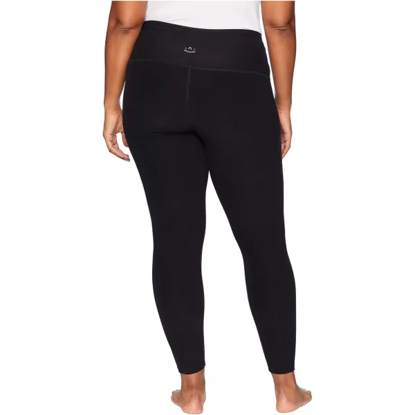 Beyond Yoga Womens High Waisted Midi LeggingsDarkest Night