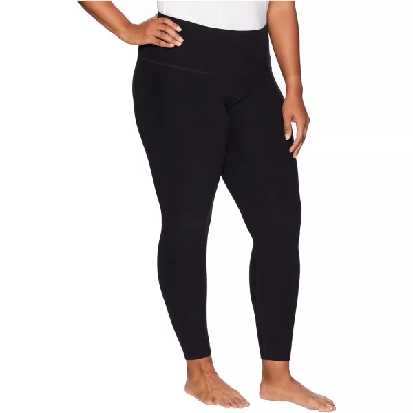 Beyond Yoga Womens High Waisted Midi LeggingsDarkest Night