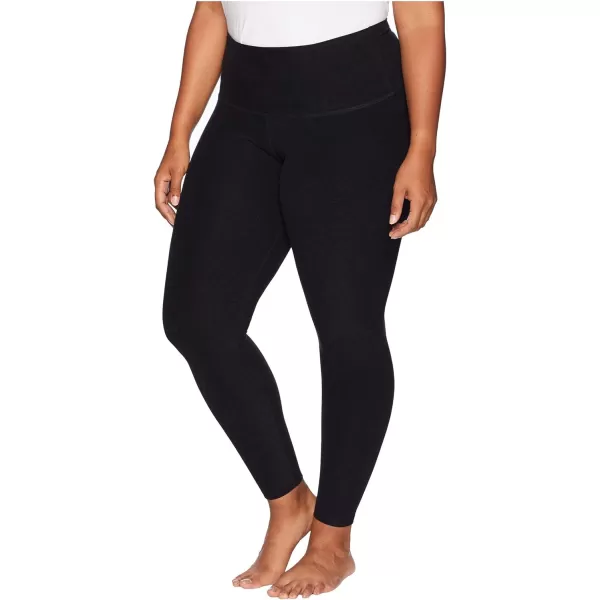 Beyond Yoga Womens High Waisted Midi LeggingsDarkest Night