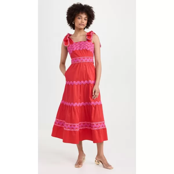 CeliaB Womens Jade DressRed