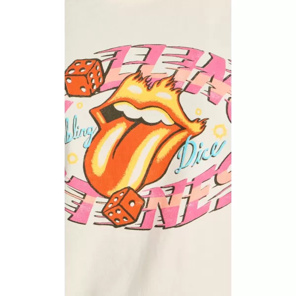 DAYDREAMER Womens Rolling Stones Tumbling Dice Tour TeeStone Vintage