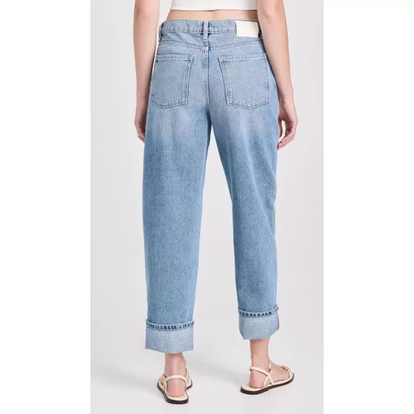 DL1961 Womens Thea Boyfriend Relaxed Tapered JeansDaydream Cuffed Vintage