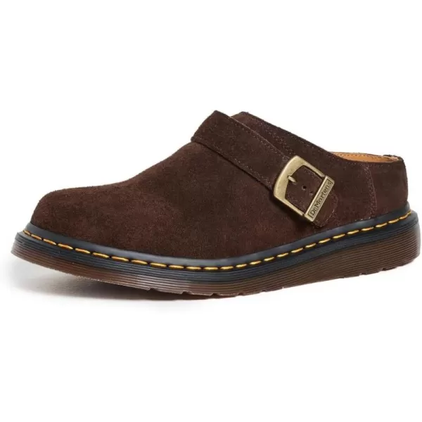 Dr Martens Isham Suede MulesDark Brown