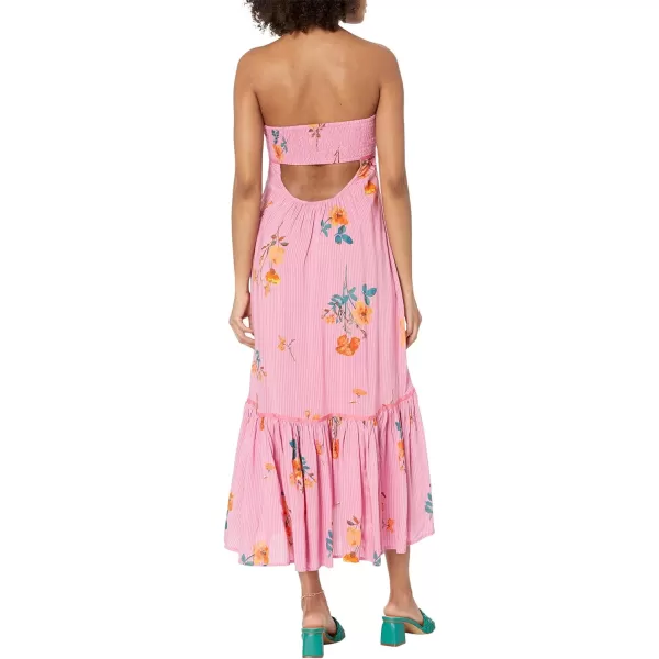 FP Movement Womens Rosie Posie Midi DressGrapefruit Combo