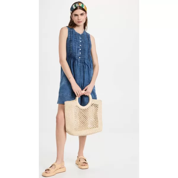 Faherty Womens Isha DressIndigo