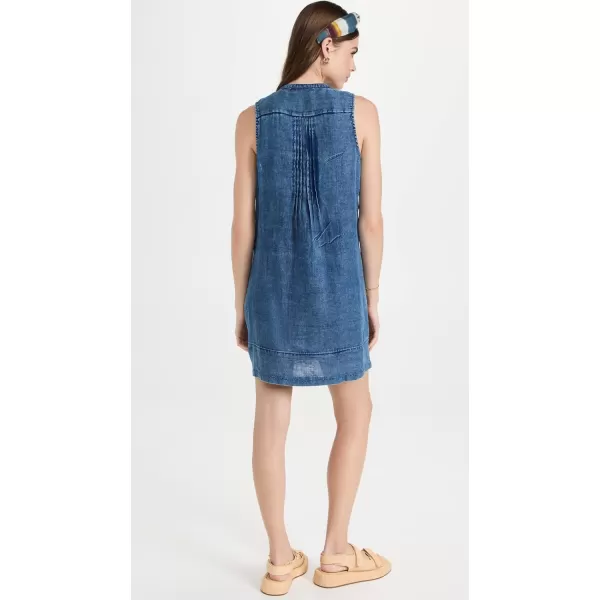 Faherty Womens Isha DressIndigo