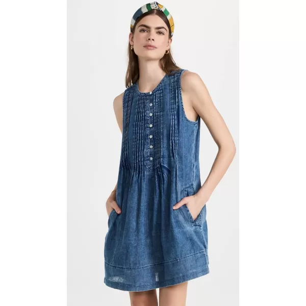 Faherty Womens Isha DressIndigo