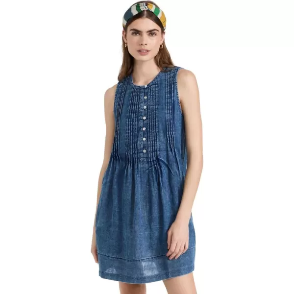 Faherty Womens Isha DressIndigo