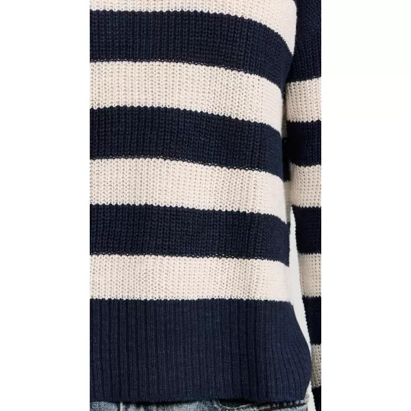 Faherty Womens Miramar Striped SweaterKadena Navy Stripe