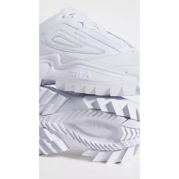 Fila Womens Twister SneakersWhiteWhiteWhite