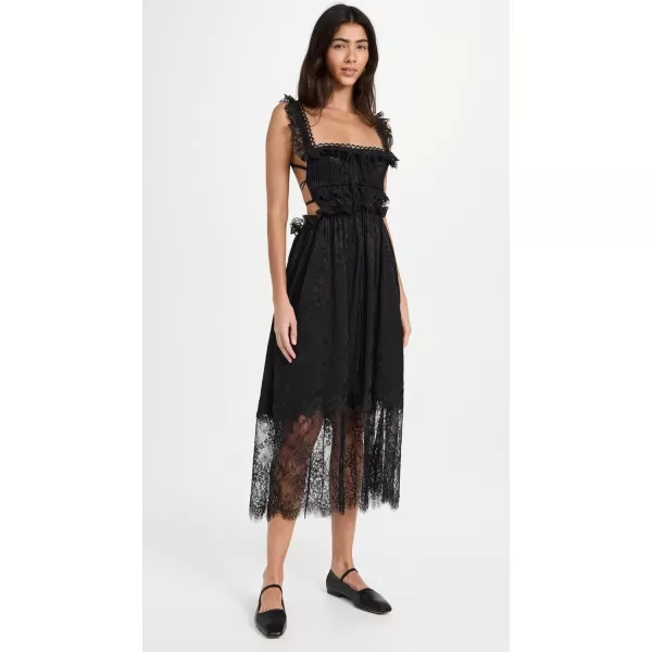 For Love  Lemons Womens Deane Midi DressBlack