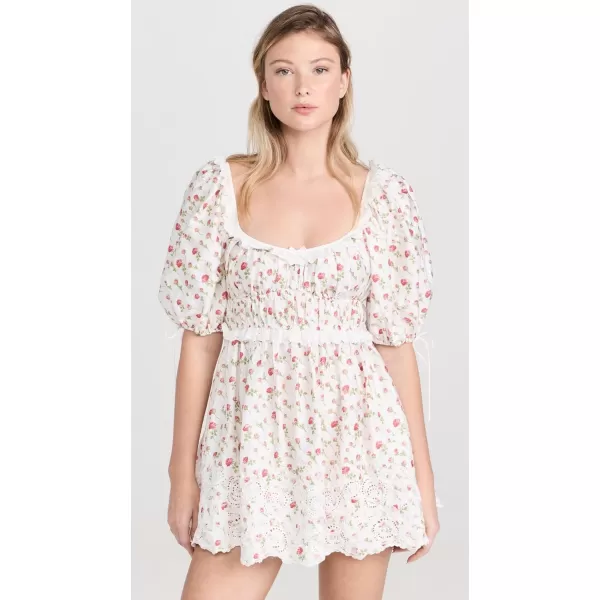 For Love  Lemons Womens Jackson Mini DressWhite