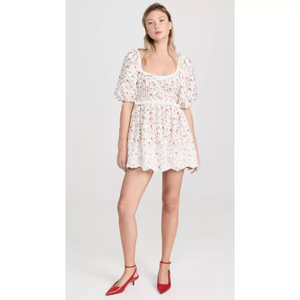 For Love  Lemons Womens Jackson Mini DressWhite