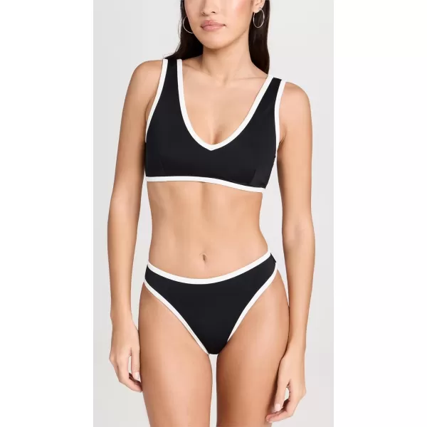 Good American Womens Better Bikini BottomsBlack001