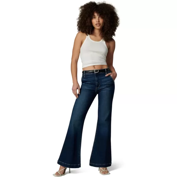 Joes Jeans Womens Molly Petite High Rise Flared JeanWind Swept