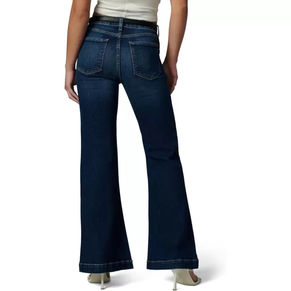 Joes Jeans Womens Molly Petite High Rise Flared JeanWind Swept