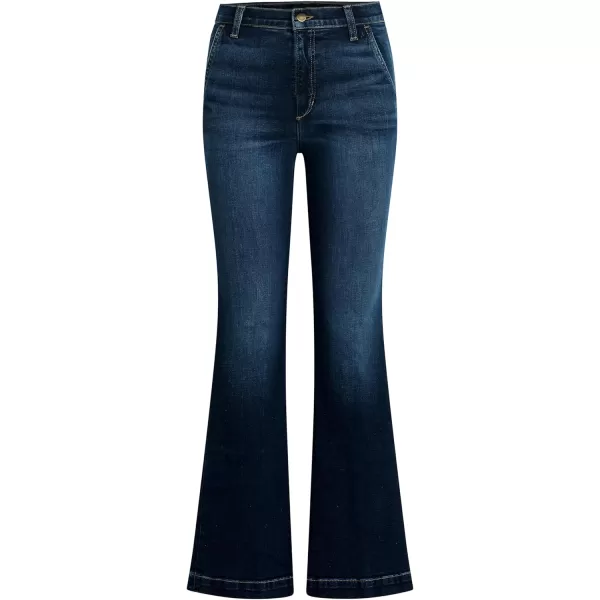 Joes Jeans Womens Molly Petite High Rise Flared JeanWind Swept