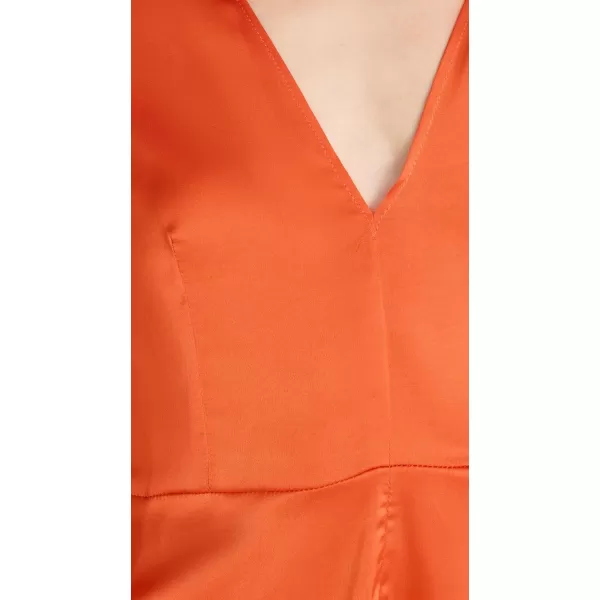 KAHINDO Womens Sunset Mini DressOrange