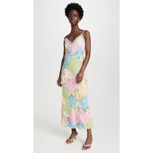 KITRI Womens Daphne Maxi DressPatched Toile De Juoy