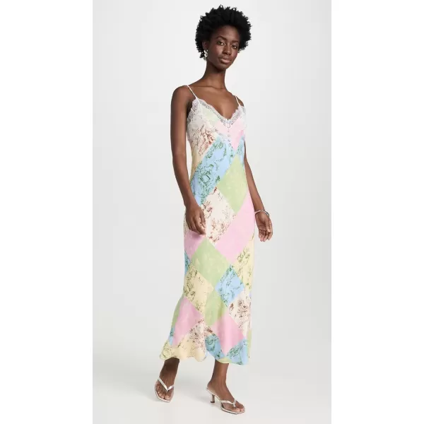 KITRI Womens Daphne Maxi DressPatched Toile De Juoy