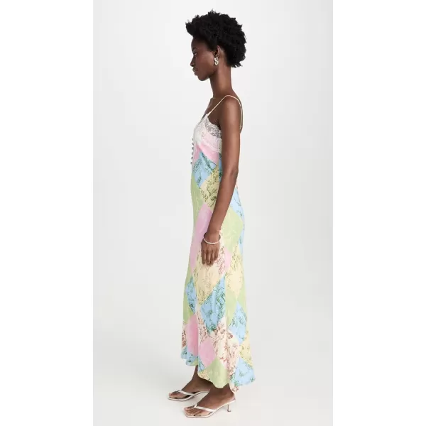 KITRI Womens Daphne Maxi DressPatched Toile De Juoy