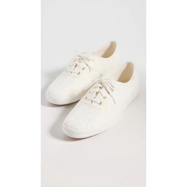 Keds Womens Champion Seasonal Canvas SneakerCrochet Cream